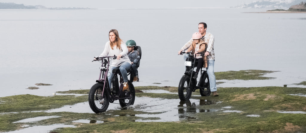 bicicletas elétricas familiares