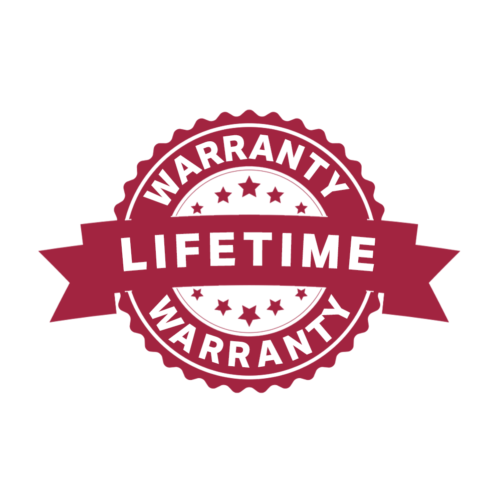 Lifetime warranty on this product