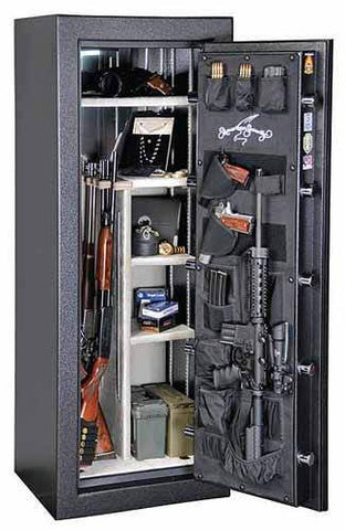 AMSEC BFII6024 Fireproof 17 Rifle Safe Open Stocked