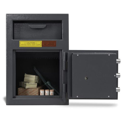 AMSEC DSF2014 Front Load Depository Safe Open Stocked