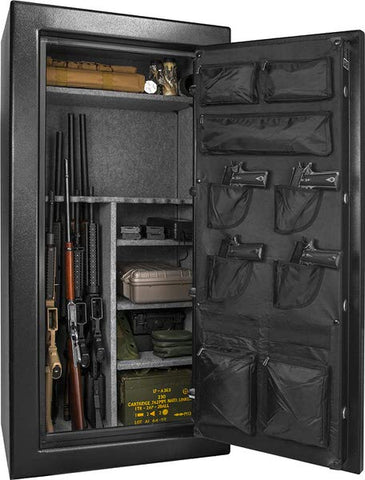 Barska-AX12218-Tall-Fireproof-Safe-Vault-open-rifles-inside