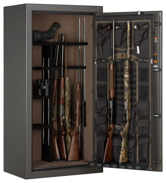 Browning HTR23 Gun Safe Open and Stocked