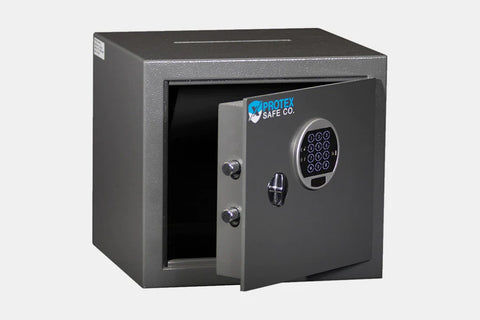 Protex HD 34C Burglary Safe halfway open