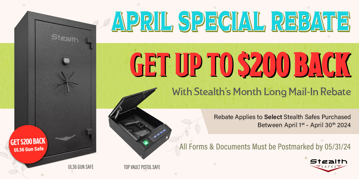 Stealth Safes Rebate Promo