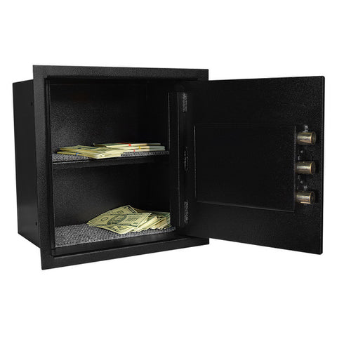 Stealth WSH1414 Wall Safe Open Items Inside