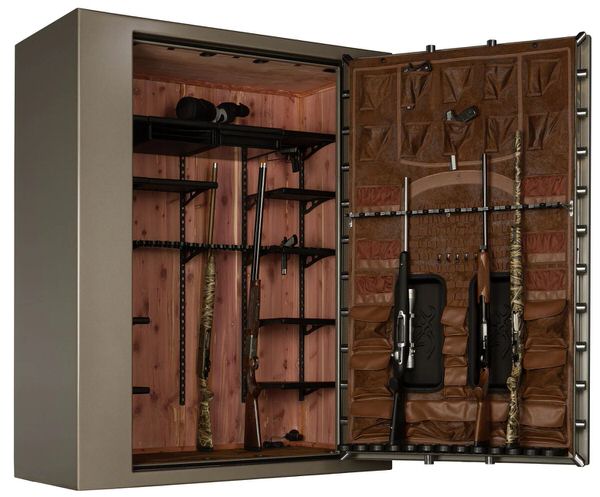 Browning PP65T Gun Safe Open with few Guns Inside