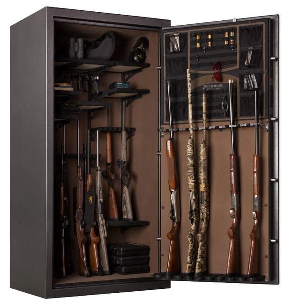 Browning SP49T Fireproof Gun Safe Open and Stocked