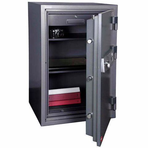 Hollon HS-1000 2 Hour Fireproof Office Safe Open Stocked