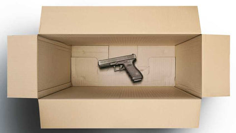 Shipping restrictions - gun in box