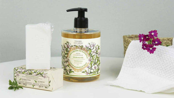 Panier des sens Sapone di Marsiglia liquido con olio essenziale di verbena