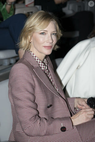 Cate Blanchette Houndstooth Blazer