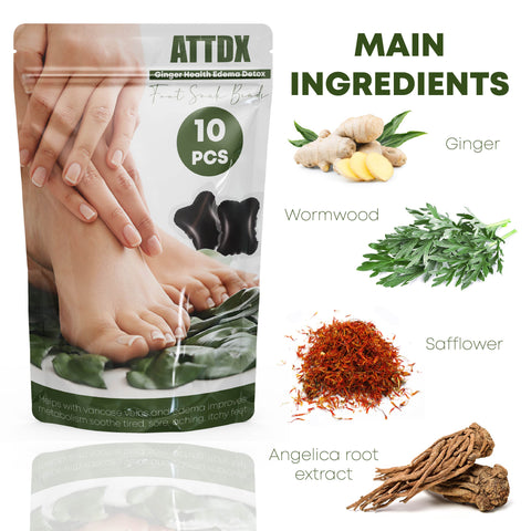 ATTDX GingerHealth EdemaDetox FootSoak Beads