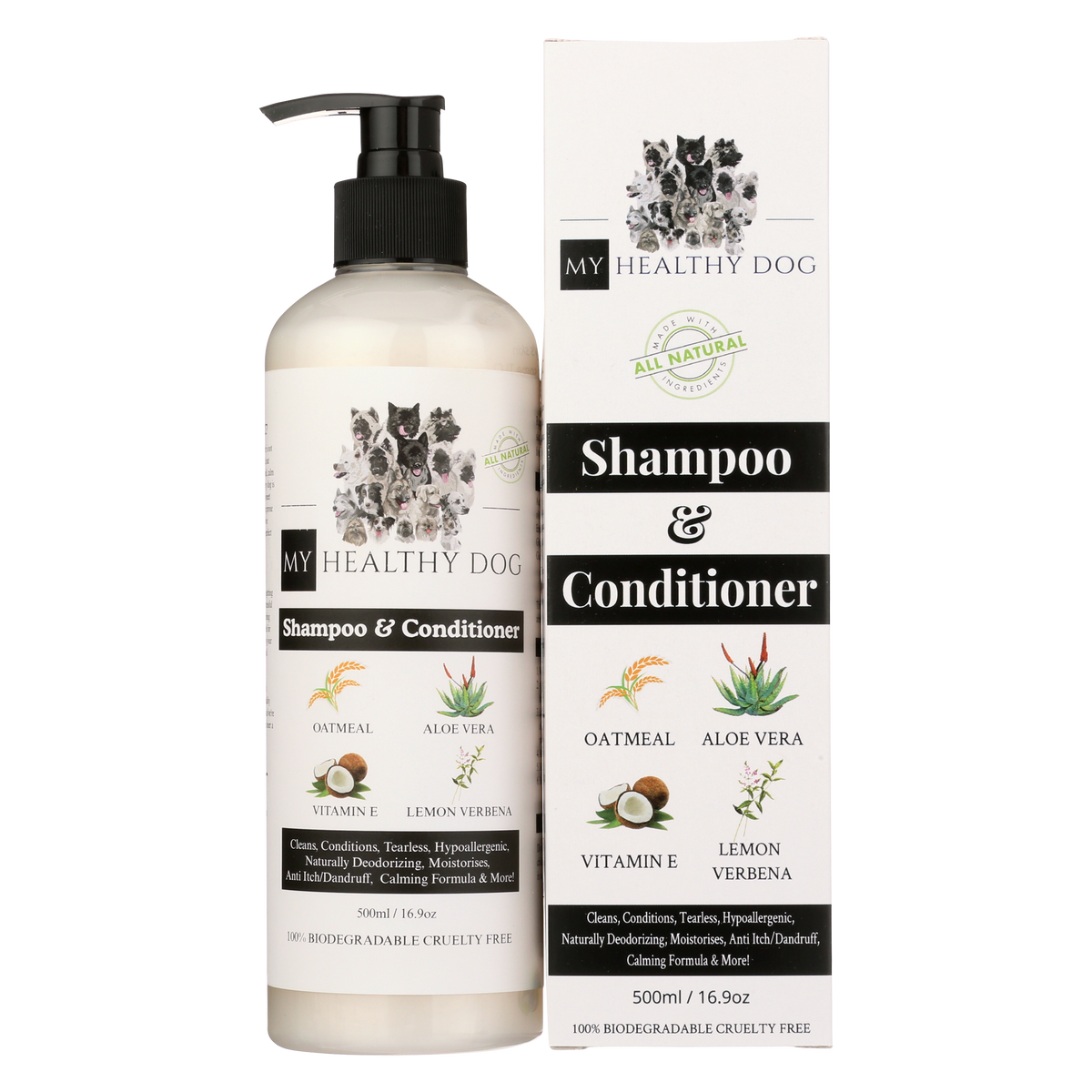 Dog shampoo and Conditioner