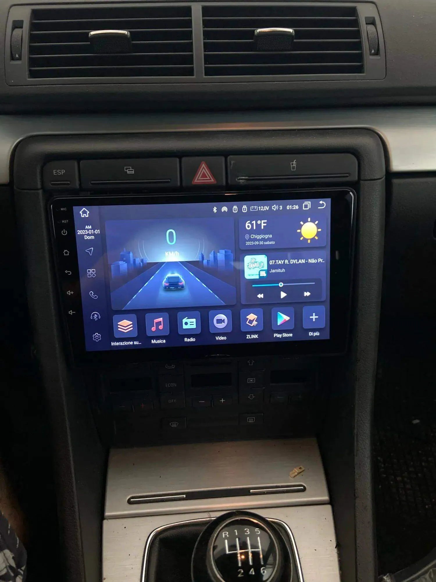 Poste Autoradio Android 13//4G-64G-Audi A4 2002-2008 | Android 14 | Écran Tactile | CarPlay | Bluetooth | GPS