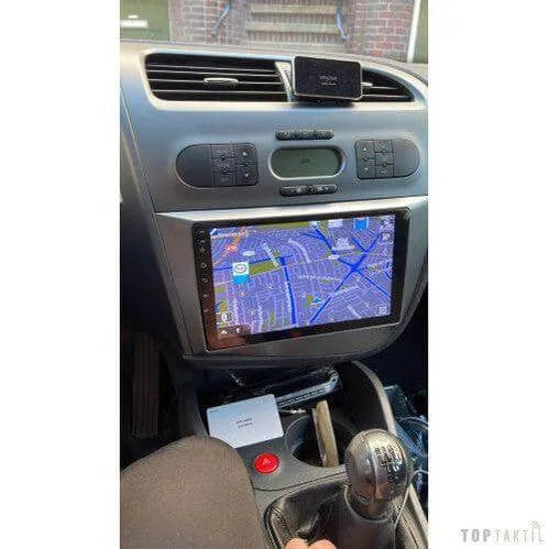 Poste Android 13//4G-64// Seat Leon 2005-2012/Carplay-Android Auto | Autoradio | Android 14 | Écran Tactile | Bluetooth | GPS