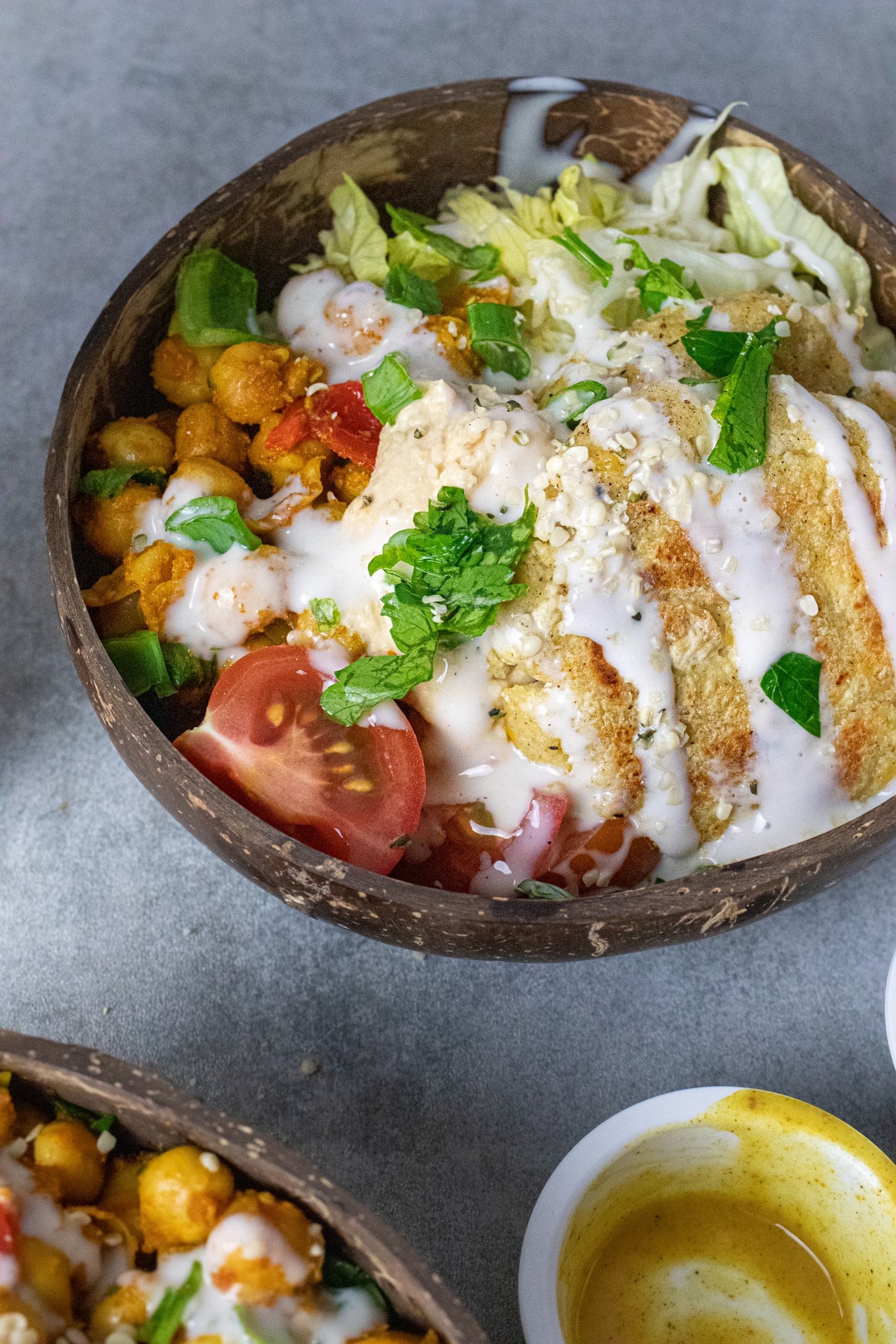 vegan tofu fritters 