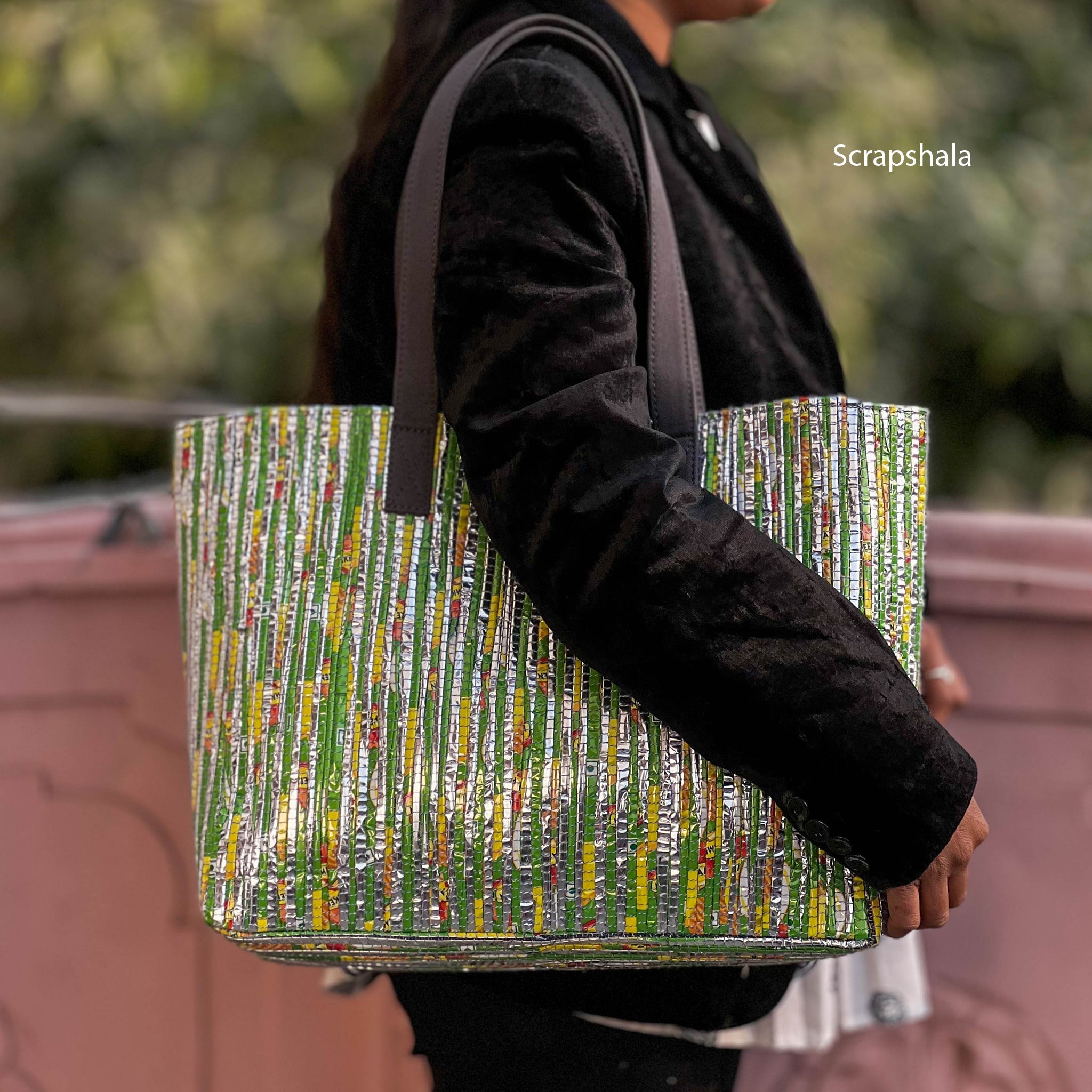 Product Descption Of | Handmade Handloom Tote Bag for Women