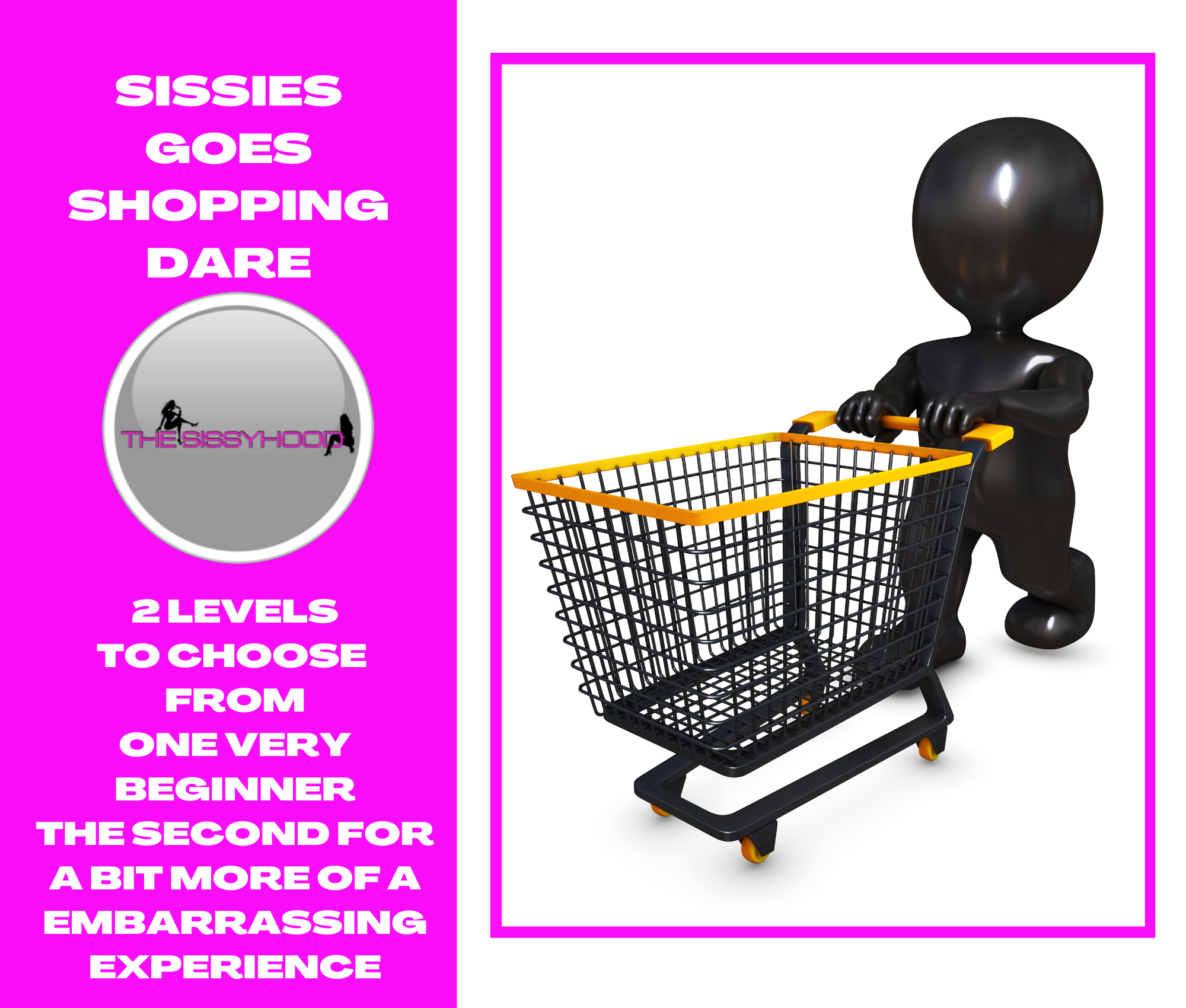 sissy shopping tasks