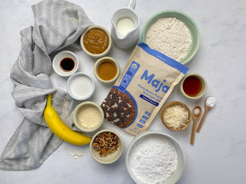 Chocolate Coconut Protein Bar Ingredients