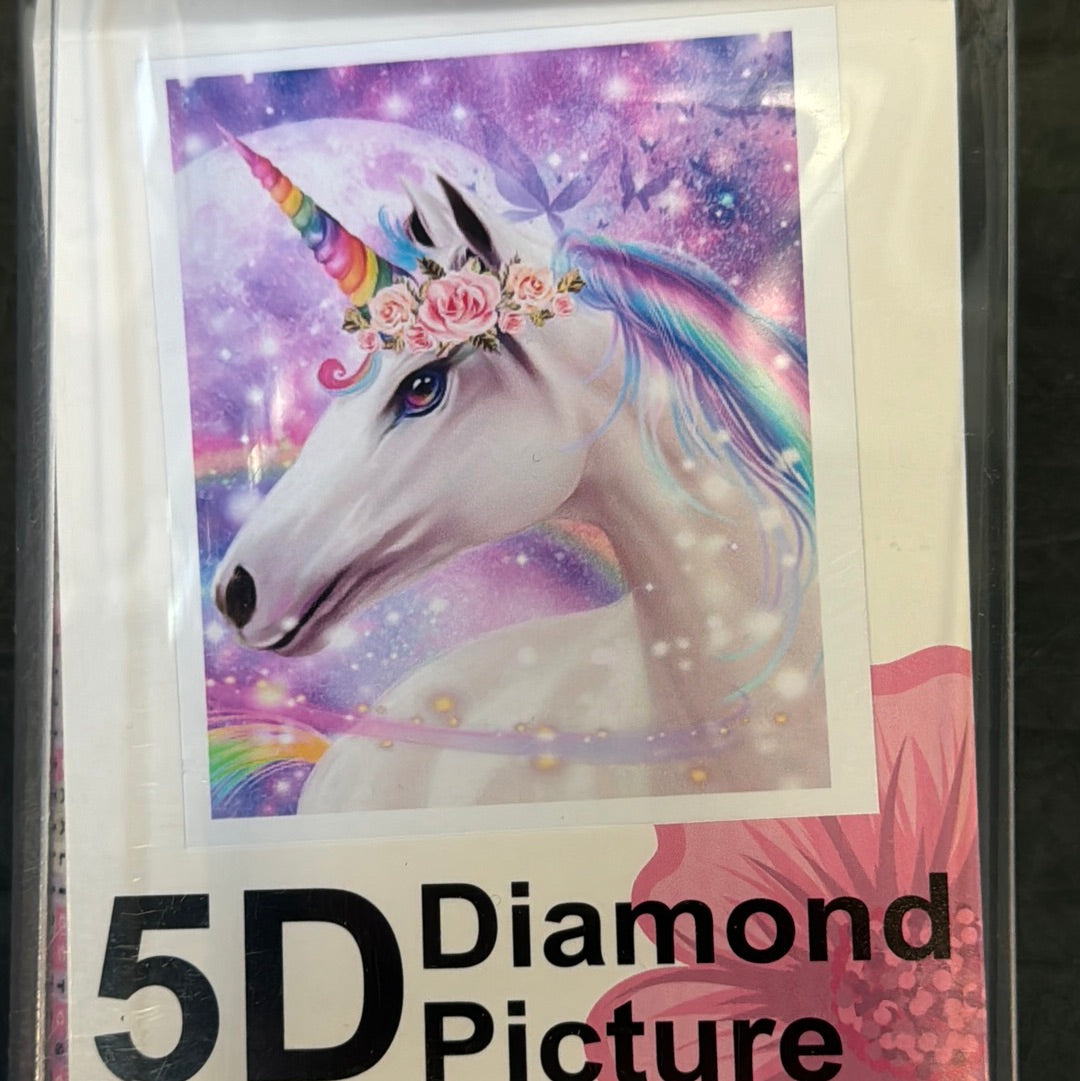 Billede af Diamond Painting Enhjøring 50x40cm hos Dealshoppen