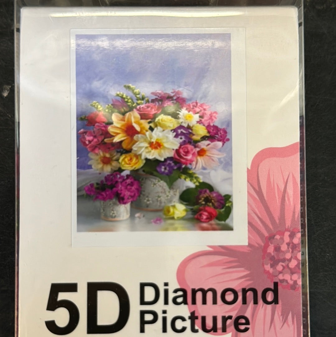 Se Diamond Painting Blomster i vase 20x30cm hos Dealshoppen