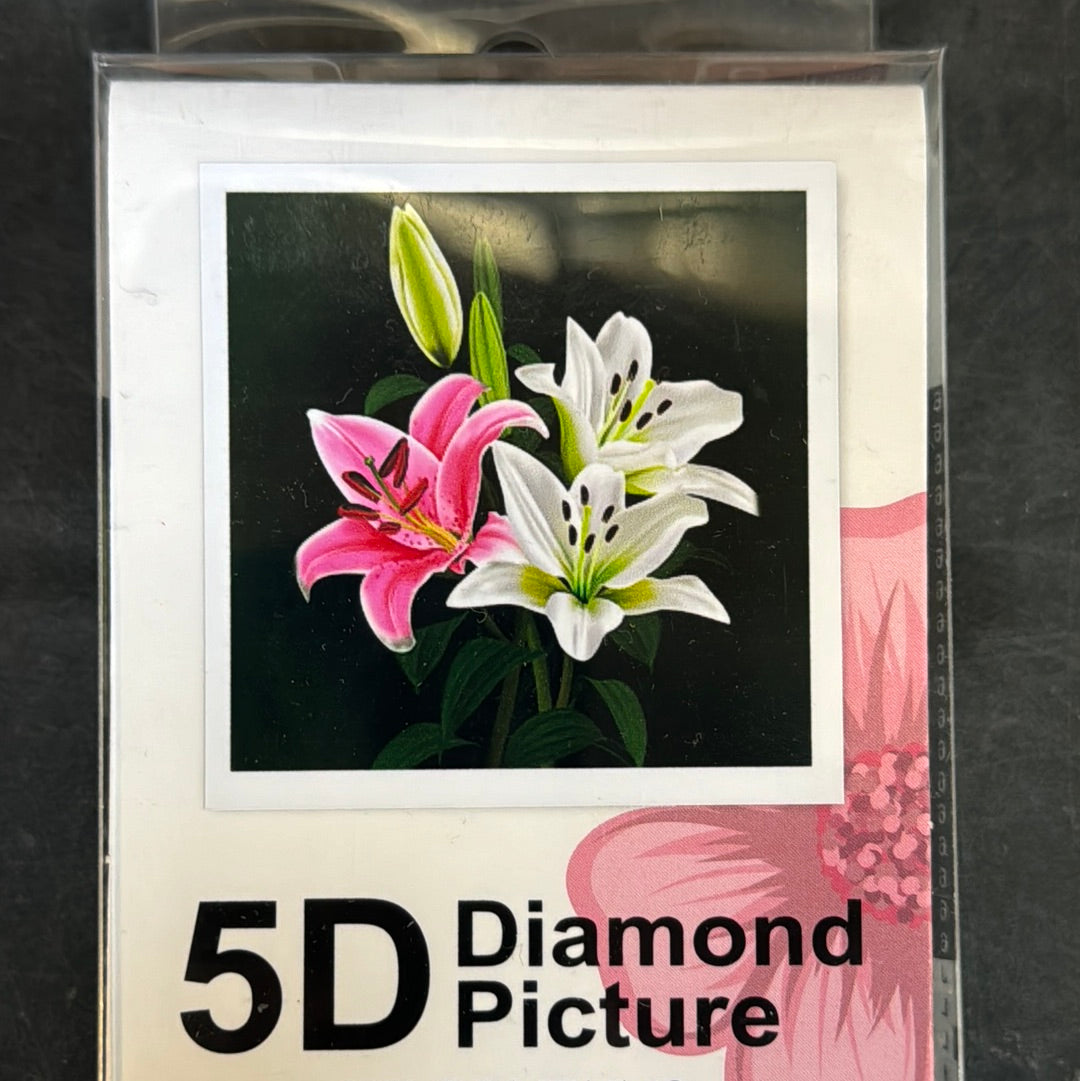 Billede af Diamond Painting Blomster 20x20cm hos Dealshoppen