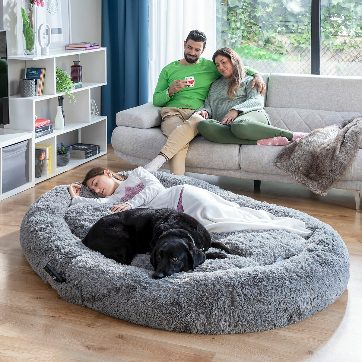 Billede af Hundeseng til mennesker | Human Dog Bed XXL InnovaGoods Grey