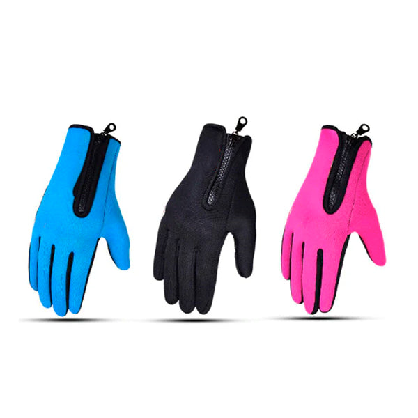 Ged lyd Legeme Lækre vind- og vandafvisende handsker med touch-funktion og i super læ