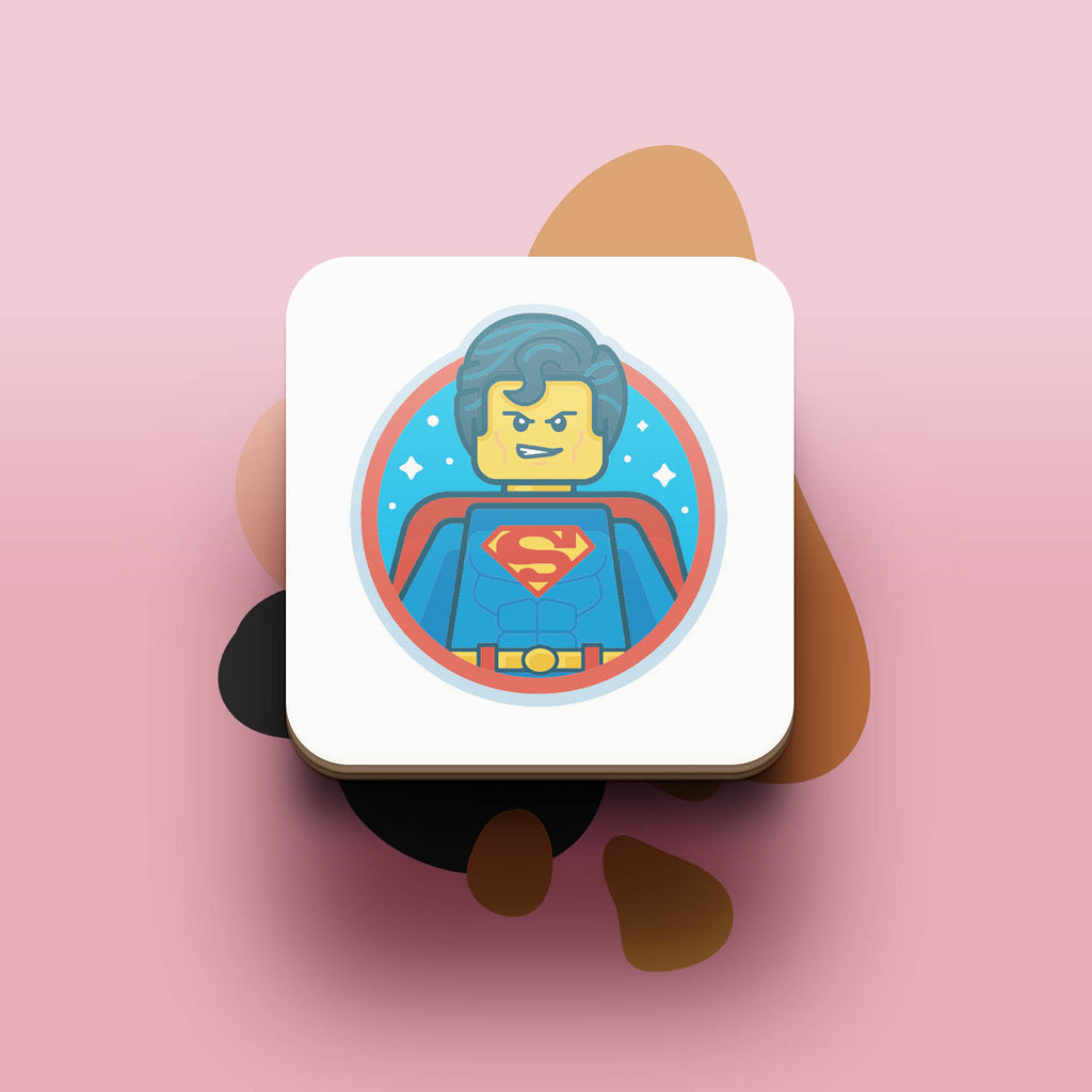 Đế ly bằng gỗ in hình Superman Lego – chodole