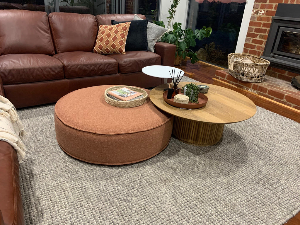 Globe West Coffee table and ottoman