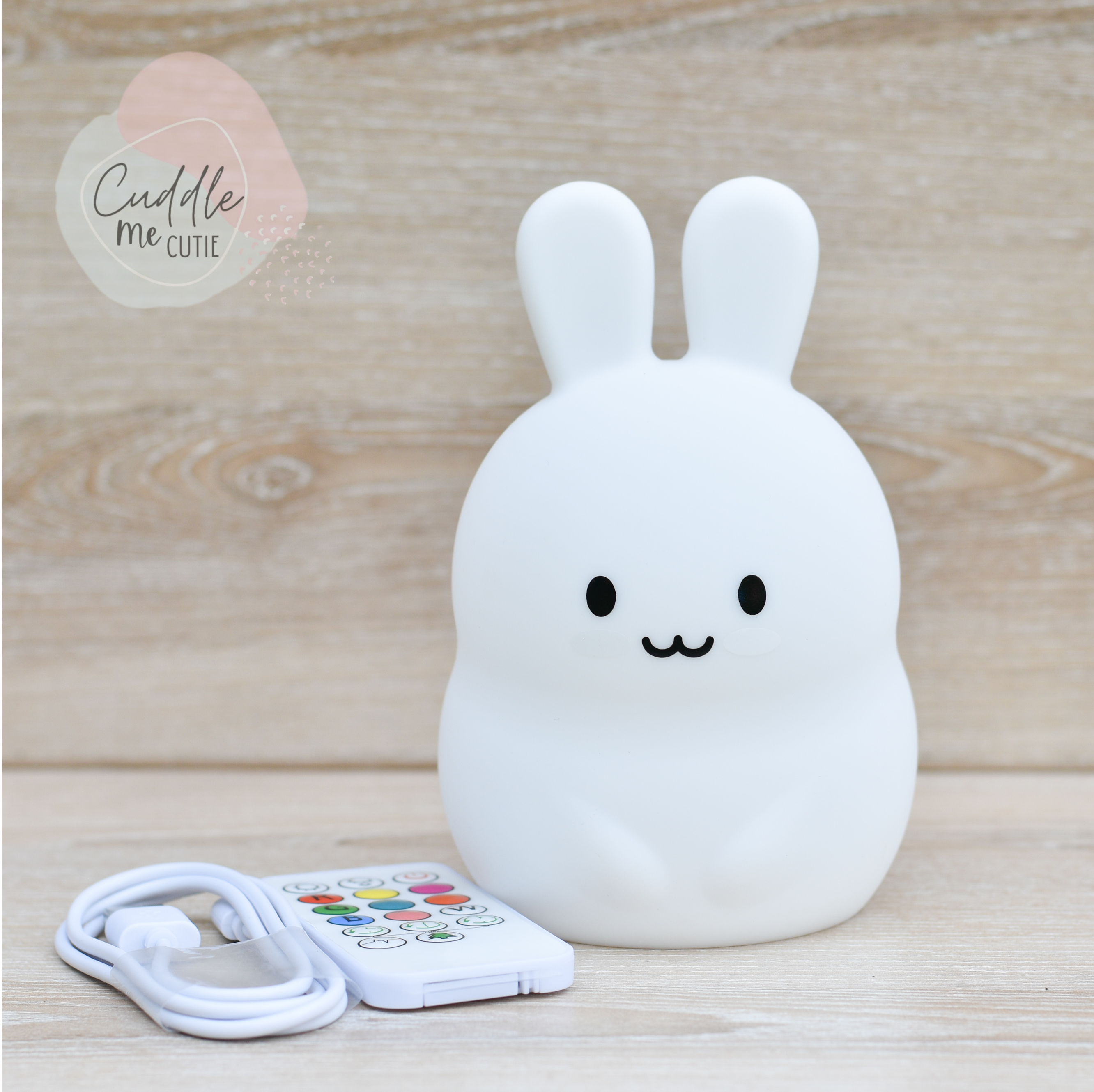 silicone bunny night light