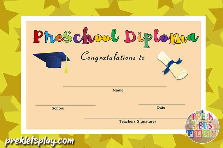 Graduation Certificates and Superlative Award templates | Pre-K Let's Play