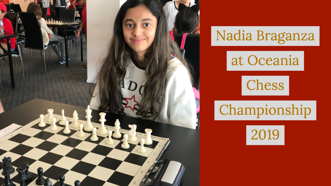 Nadia Braganza at Oceania Chess Championship