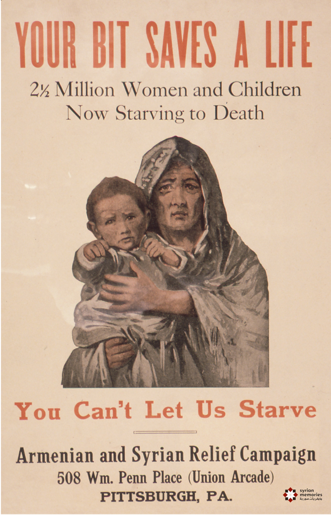 1917-19-Your Bit Saves A Life-American Committee for Relief Near East -Vintage Poster