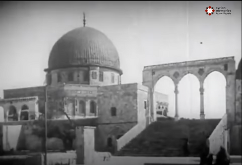 1938-Jerusalem-Palestine-Dome-of-the-Rock-Travelogue