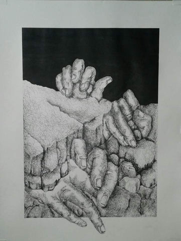 Untitled drawing by Suhail Thebian