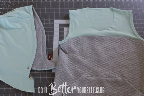 Hoodie and Bodice Pieces. DIBY Club The Babe Hoodie Tutorial. 