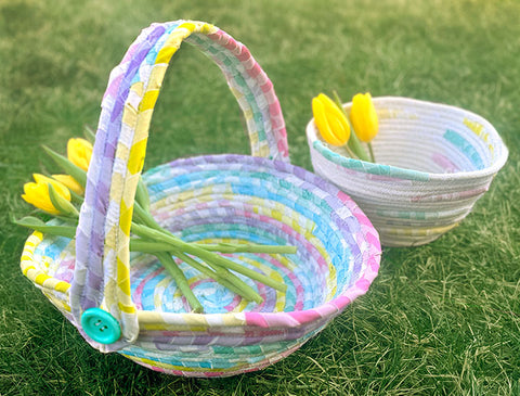 Spring Rope Baskets