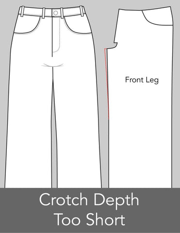 Crotch Depth Too Shory