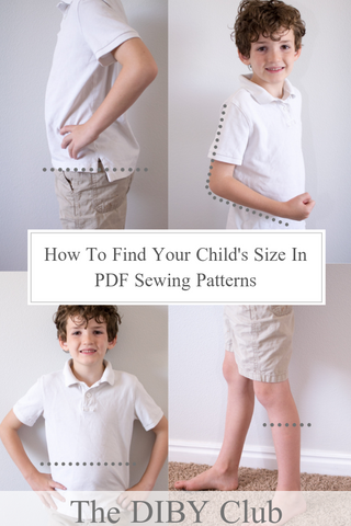 Children's Size for Patterns