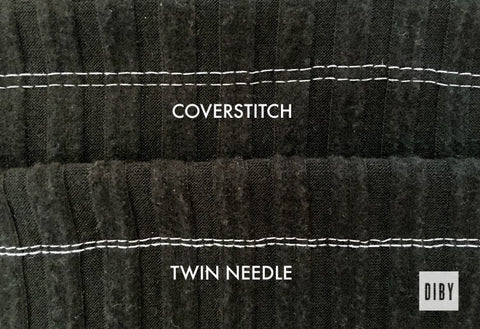 Coverstitch vs. Twin Needle
