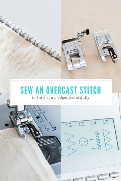 How to sew an overcast stitch main image