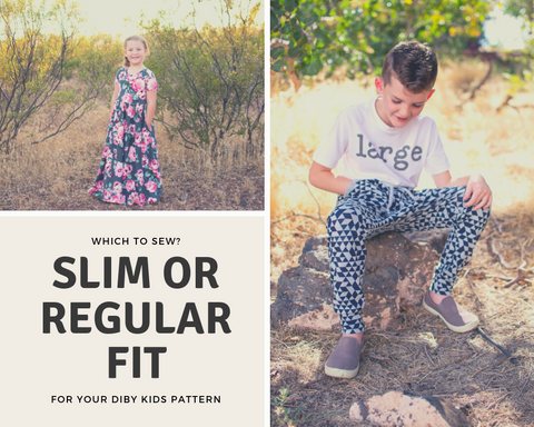 Slim or Regular Fit Kids
