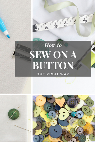 How to Sew on a Button