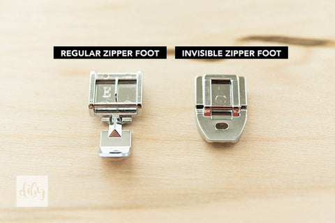 Types of Zipper Feet DIBY Club Zipper Tutorial
