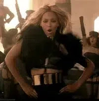 gif de beyoncé qui danse, pleine d'energie pendant sa phase de pré-ovulation