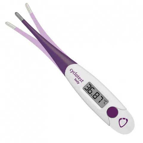 Flexible thermometer for temperature curve to know your menstrual cycle