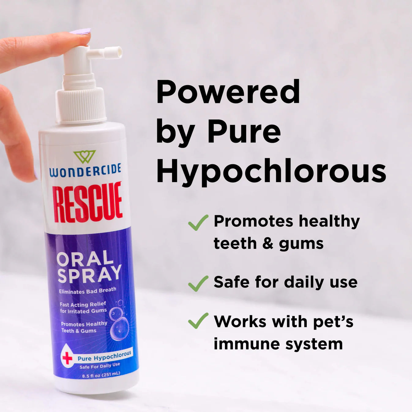WONDERCIDE RESCUE ORAL CARE SPRAY