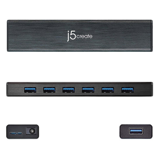 j5create USB 3.0 7-Port Hub Adapter