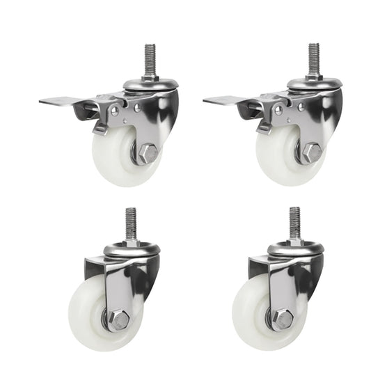 Centracool Coffee Table Caster Wheels - White